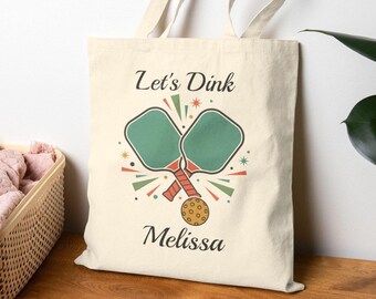 Custom Pickleball Bag, Personalized Pickleball Tote