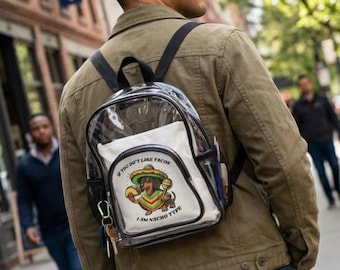 ITA Nacho Clear Stadium Backpack