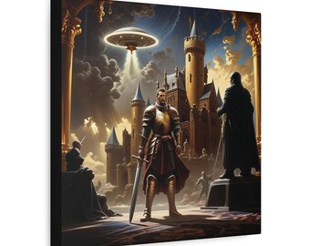 Alianses Formed Renaissance Artwork Canvas Stretched 1.25"