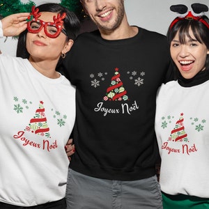 Joyeux Noël French Christmas Sweatshirt: Heavy Blend Crewneck