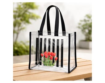 Red Tulips Stadium Bag