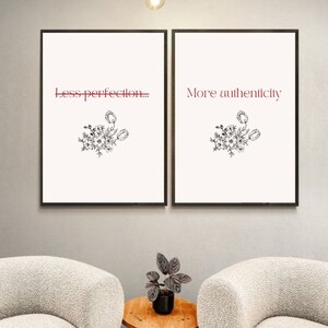 More Authenticity set wall art