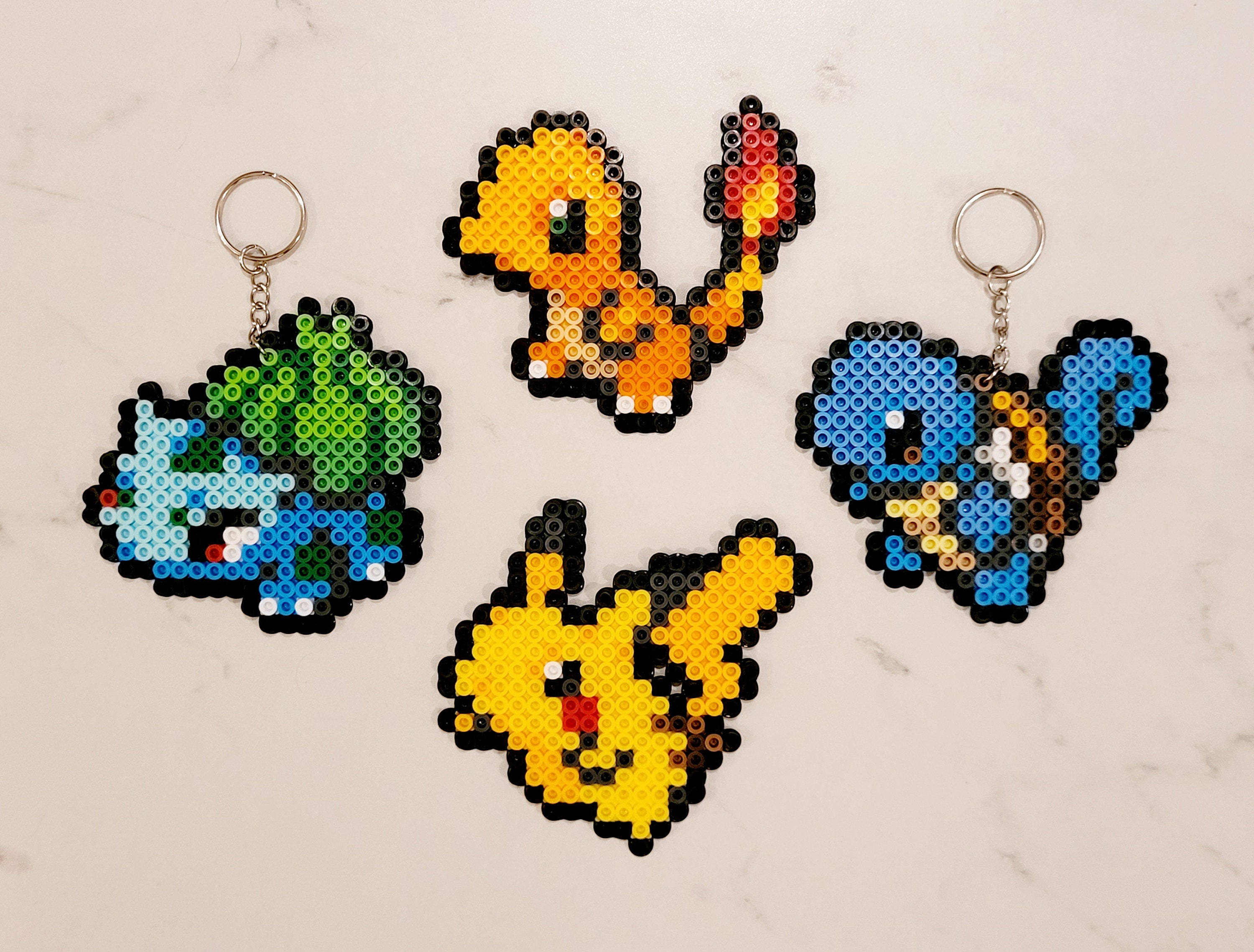 Starter Pokemon - Perler Beads/Fuse Beads/Pixel Art