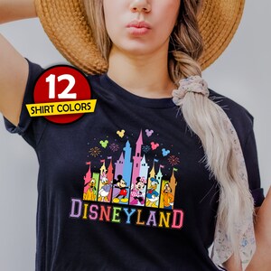Custom Disneyland Shirt, Family Disney Trip Shirt, Disney Birthday Shirt, Family Disneyland Vacation Shirt, Personalizable Disney Shirt
