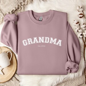 mothers day gift Grandmother Nana Sweatshirt  Gigi Sweatshirt  Nana Sweatshirt gift mothers day customized grandma sweatshirt