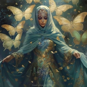 Fairy Art  | Mythical Creatures | Fantasy Art | Digital Print | High Resolution Instant Download |
