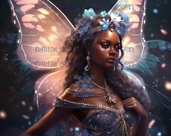 Fairy Art  | Mythical Creatures | Fantasy Art | Digital Print | High Resolution Instant Download |