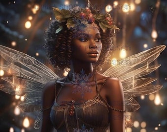 Fairy Art  | Mythical Creatures | Fantasy Art | Digital Print | High Resolution Instant Download |