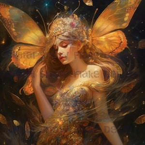 Fairy Art  | Mythical Creatures | Fantasy Art | Digital Print | High Resolution Instant Download |