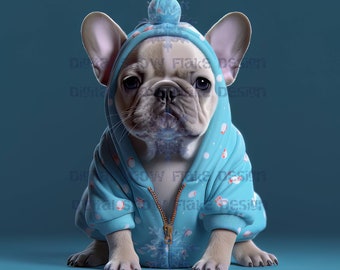 Sztuka Buldoga Francuskiego. Wydruki Cyfrowe. Natychmiastowe Pobieranie. Prezenty Buldoga Francuskiego