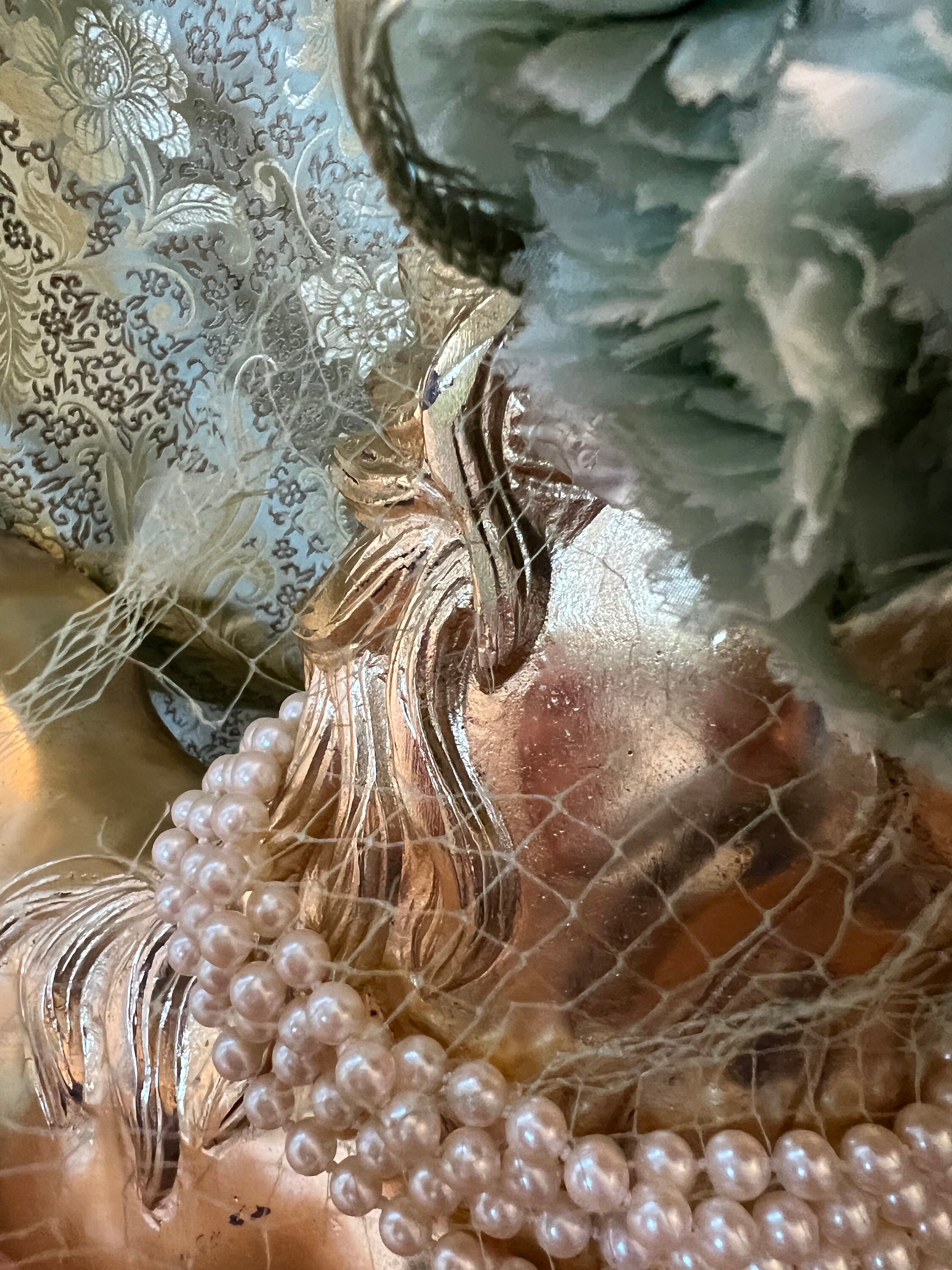 Vintage Lily Decorated Hat