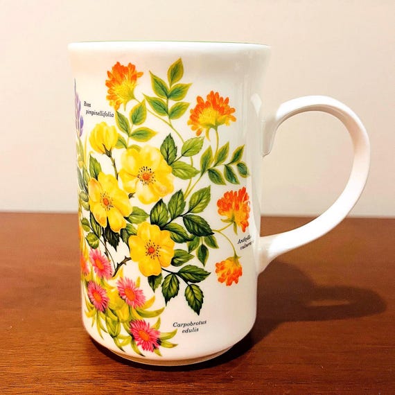 2 Vintage Made in England St. George Fine Bone China Floral