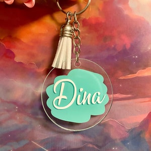 Customized name keychain