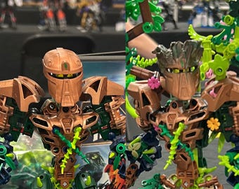 Toa Umetego's Mask of Healing and Bronze Armor