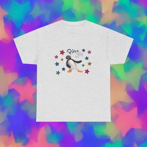Maglietta Pingu Penguin Childhood Memories - simpatico cartone animato pinguino vintage Y2K