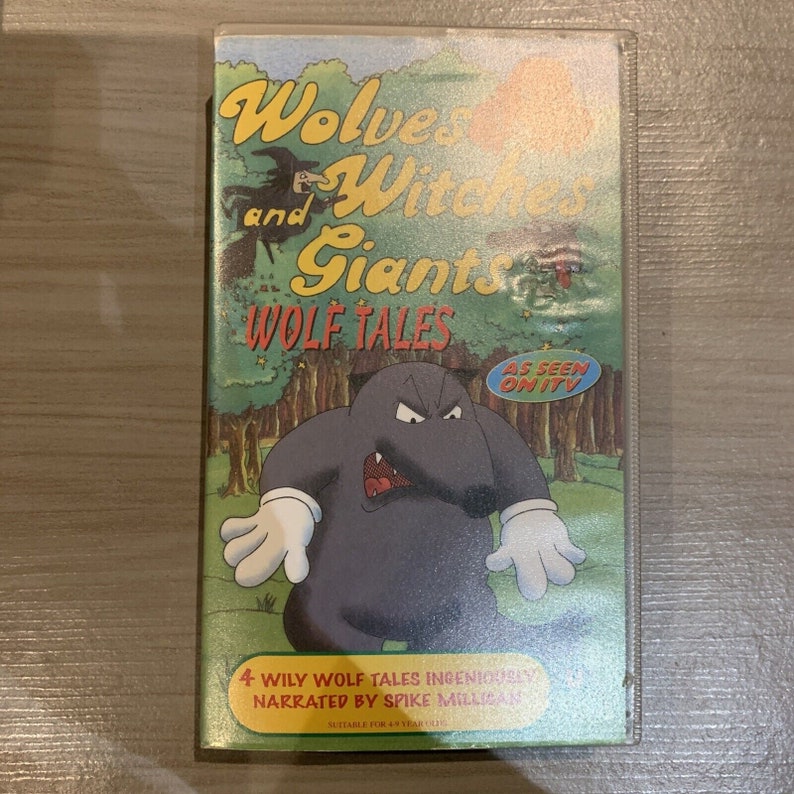 Vintage Rare VHS Video Wolves Witches and Giants Witch Tales - Etsy ...