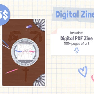 Transcartoonology: Comics & Illustrations About Cartoons and Gender Digital Zine