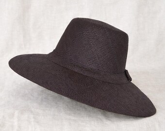 Jaden Rael Woven Raffia Hat With Adjustable Leather Band and  display picture 1