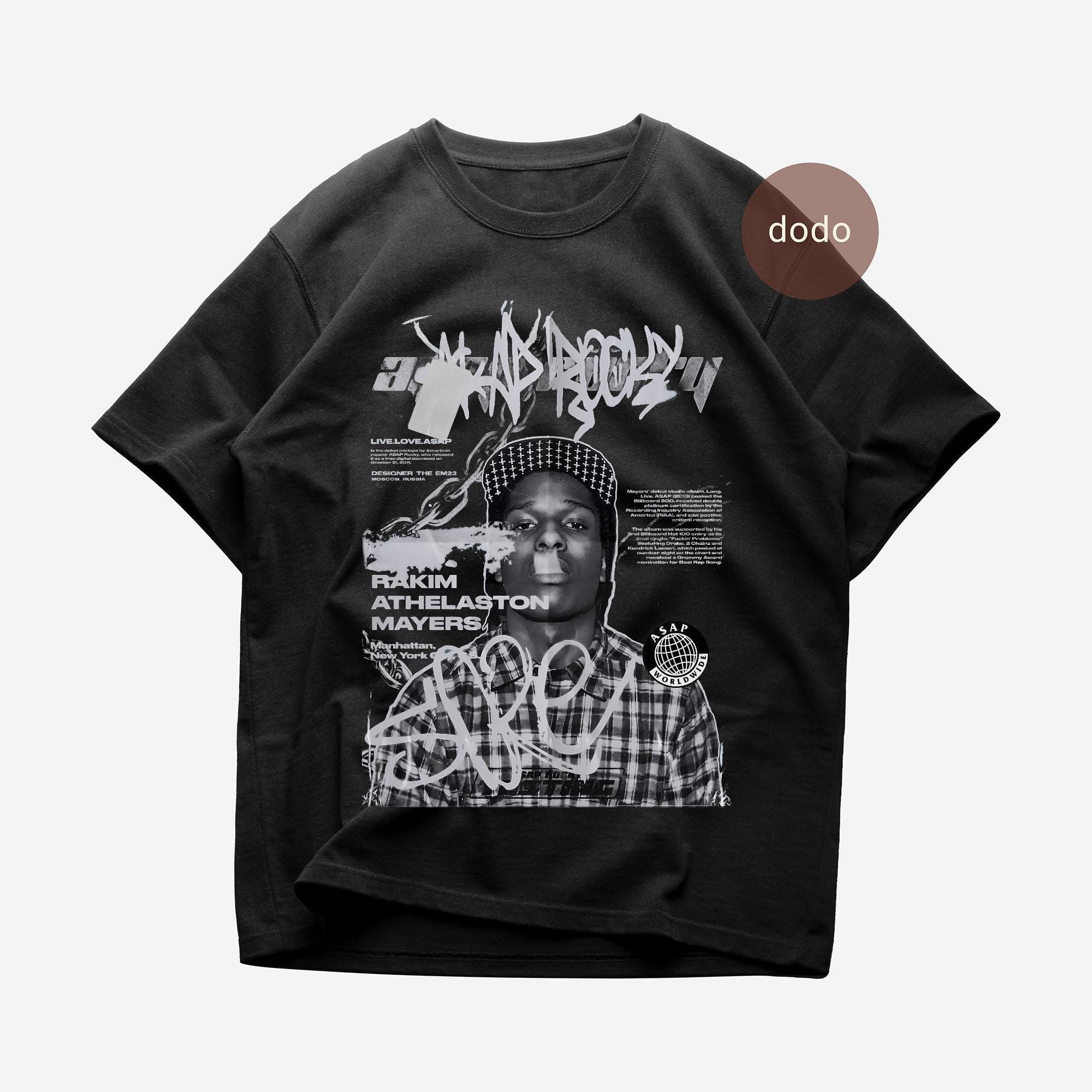 ASAP Rocky T-shirt - Sundress Album - Rap Music - Fan Merch - Etsy