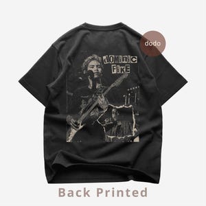 Dominic Fike Back T-Shirt - Rap Music Shirt - Sunburn Album - Dominic Fike Album - Dominic Fike Merch - Unisex Rapper Clothing