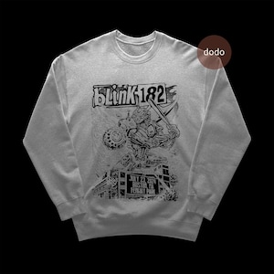 Blink 182 Sweatshirt - Pop Music Sweatshirt - Enema Of The State Album - Blink 182 Album Sweatshirt - Blink 182 Merch - Unisex Pop Clothing