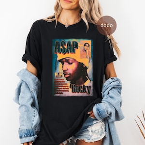Premium ASAP Rocky T-Shirt - Rap Music Shirt - Sundress Single - ASAP Rocky Merch - Unisex Rapper Clothing