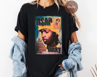 ASAP Worldwide Shirt ASAP Rocky ASAP Mob Hip Hop Music Rap Tee