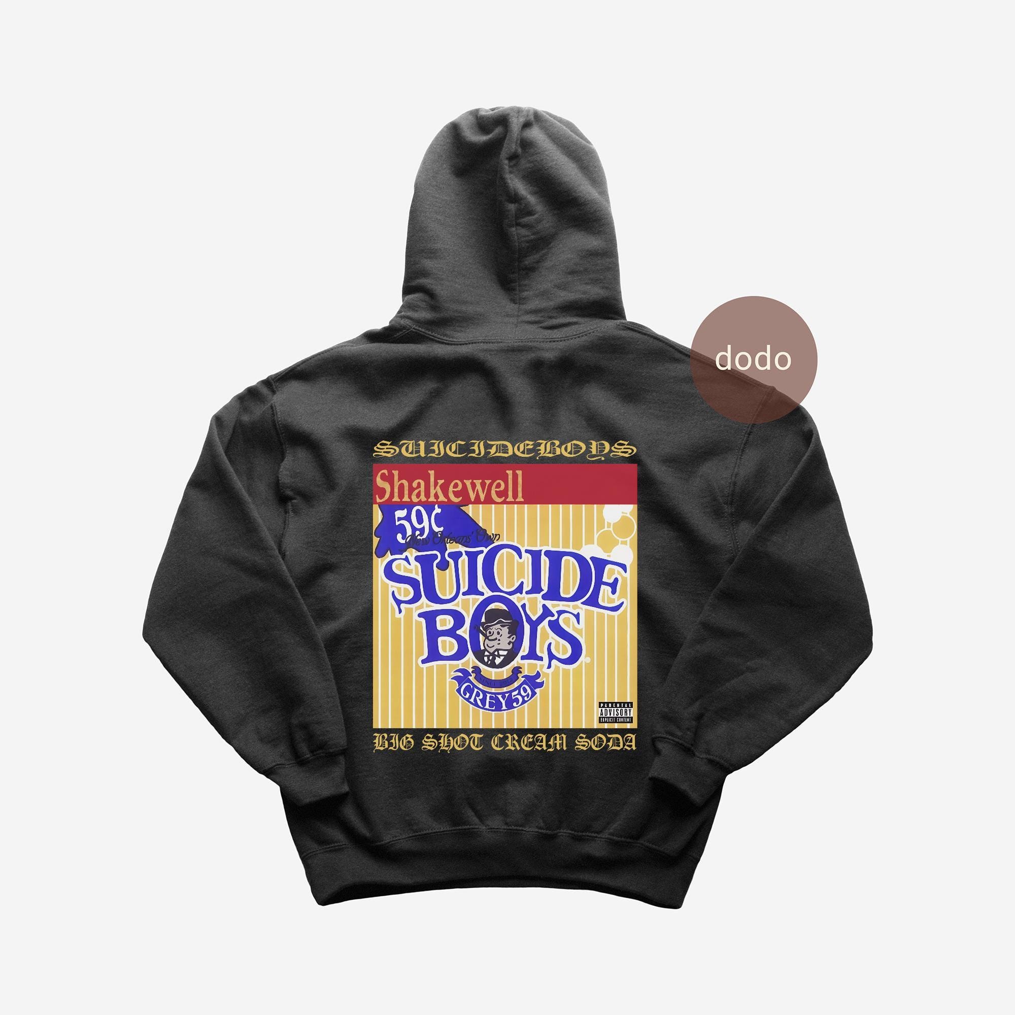 Suicideboys Hoodie - Big Shot Cream Soda Album - Rap Music - Fan