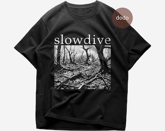 Slowdive Exclusive T-shirt - Unisex Music Band Tee - Just for A
