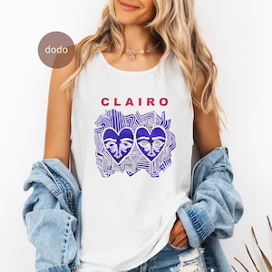 Premium Clairo Tank Top - Pop Music Top - Immunity Album - Clairo Album Shirt - Clairo Merch - Unisex Pop Clothing