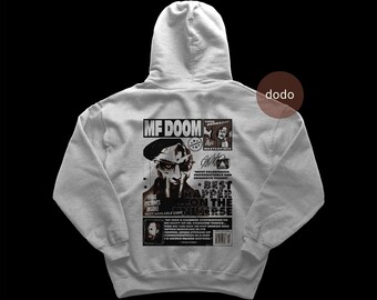 Sudadera con capucha de MF Doom - Álbum de demos de Madvillainy - Música rap - Merchandising para fans