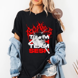 Premium Bones T-Shirt - Rap Music Shirt - TeamSESH Design - Bones Album Shirt - Bones Merch - Unisex Rapper Clothing