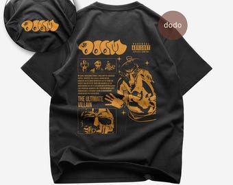 BONES グラフィックTシャツ　Lサイズ Bones T-shirt - Rap Music Shirt - Double-sided Print - Teamsesh