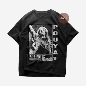 Pouya T-Shirt - Rap Music Shirt - 1000 Rounds Single - Pouya Album Shirt - Pouya Merch - Unisex Rapper Clothing