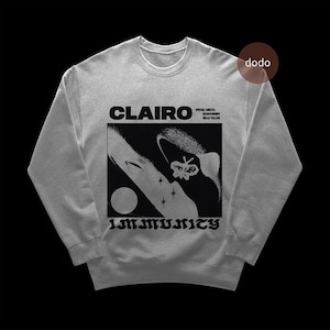 Clairo Sweatshirt - Pop Music Sweatshirt - Immunity Album - Clairo Album Sweatshirt - Clairo Merch - Unisex Pop Clothing