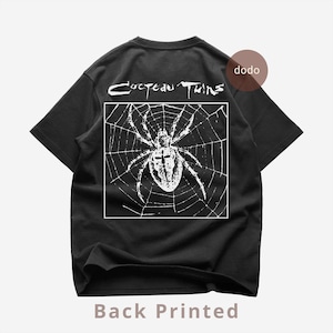 Cocteau Twins Back T-Shirt - Pop Music Shirt - Heaven or Las Vegas - Cocteau Twins Album Shirt - Cocteau Twins Merch - Unisex Pop Clothing