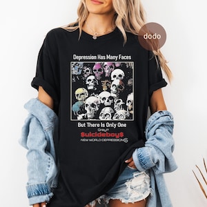Premium Suicideboys T-Shirt - Rap Music Shirt - New World Depression Album - Suicideboys Merch - Unisex Rapper Clothing