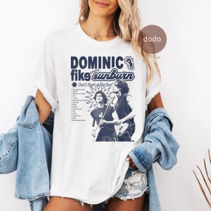 Premium Dominic Fike T-Shirt - Rap Music Shirt - Sunburn Album - Dominic Fike Merch - Unisex Rapper Clothing