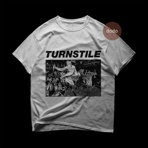 Turnstile T-Shirt - Rock Music Shirt - GLOW ON Album - Turnstile Album Shirt - Turnstile Merch - Unisex Rocker Clothing