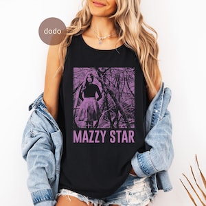 Premium Mazzy Star Tank Top - Pop Music Top - So Tonight That I Might See Album - Mazzy Star Merch - Unisex Pop Clothing