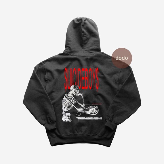 パーカー DOH-BOY HOODIES Suicideboys Hoodie - Either Hated or Ignored - Rap Music - Fan