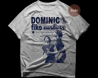 Dominic Fike T-Shirt - Rap Music Shirt - Sunburn Album - Dominic Fike Album - Dominic Fike Merch - Unisex Rapper Clothing
