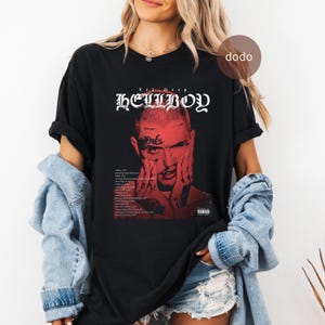 Comfort Colors Lil Peep T-Shirt - Rap Music Shirt - HELLBOY Album - Lil Peep Album Shirt - Lil Peep Merch - Unisex Rapper Clothing