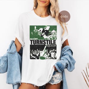 Premium Turnstile T-Shirt - Rock Music Shirt - GLOW ON Album - Turnstile Album Shirt - Turnstile Merch - Unisex Rocker Clothing