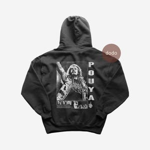 Pouya Hoodie - Rap Music Hoodie - 1000 Rounds Single - Pouya Album Hoodie - Pouya Merch - Unisex Rapper Clothing