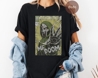 Premium MF Doom T-Shirt - Rap Music Shirt - Madvillainy Album - MF Doom Album Shirt - MF Doom Merch - Unisex Rapper Clothing