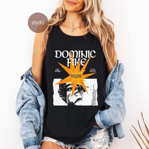 Premium Dominic Fike Tank Top - Rap Music Top - Don&#39;t Forget About Me Album - Dominic Fike Merch - Unisex Rapper Clothing