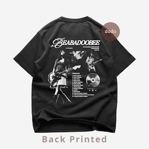 Beabadoobee Back T-Shirt - Pop Music Shirt - This Is How Tomorrow Moves - Beabadoobee Album Shirt - Beabadoobee Merch - Unisex Pop Clothing
