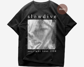 Slowdive T-Shirt - Souvlaki Album - Rock Musik - Fan Merch