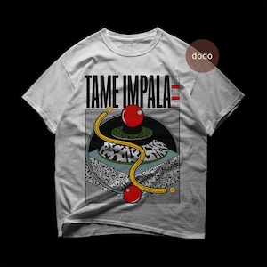 Tame Impala T-Shirt - Pop Music Shirt - Currents Album - Tame Impala Album Shirt - Tame Impala Merch - Unisex Pop Clothing
